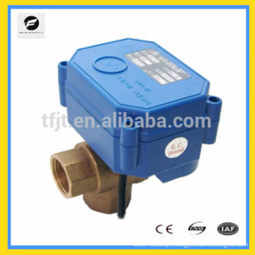 Válvula de esfera elétrica de controle de água CWX-15N / Q para drenagem automática e sistema de refrigeração de água, fermentação elétrica